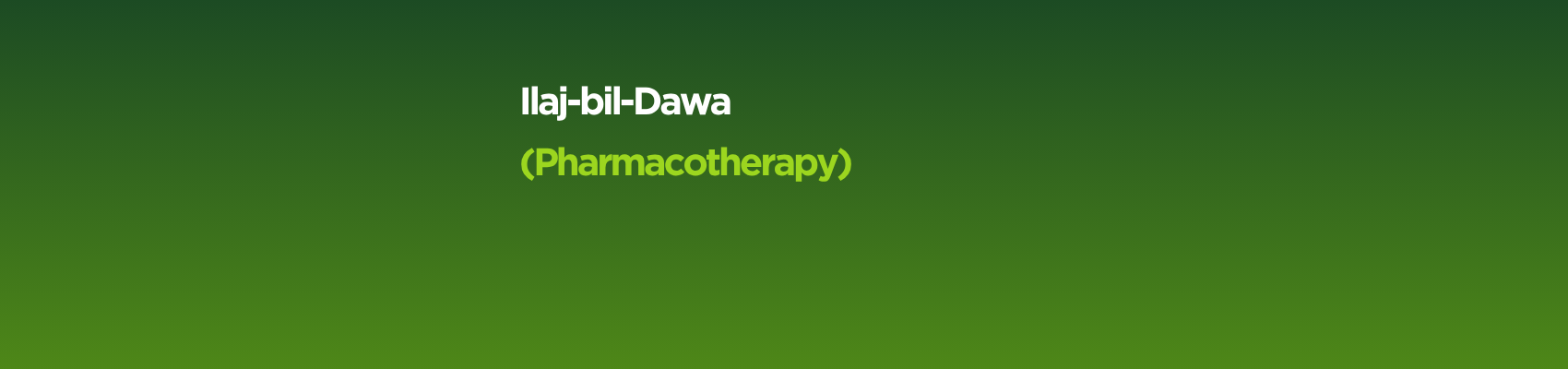 Pharmacotherapy